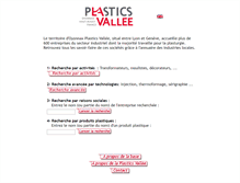 Tablet Screenshot of plasticsvallee.fr
